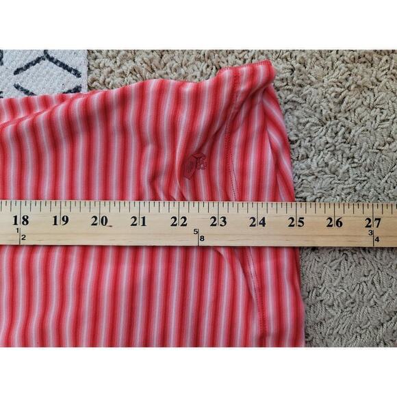 MOUNTAIN HARDWEAR RED STRIPE 1/4 ZIP PULLOVER, SZ MEDIUM - Picture 12 of 13